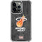 NBA Miami Heat Hardwood Classics iPhone 16 Pro Clear Case